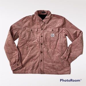 DOOMSDAY CO. Men’s  Mauve Corduroy Jacket Mens size XL